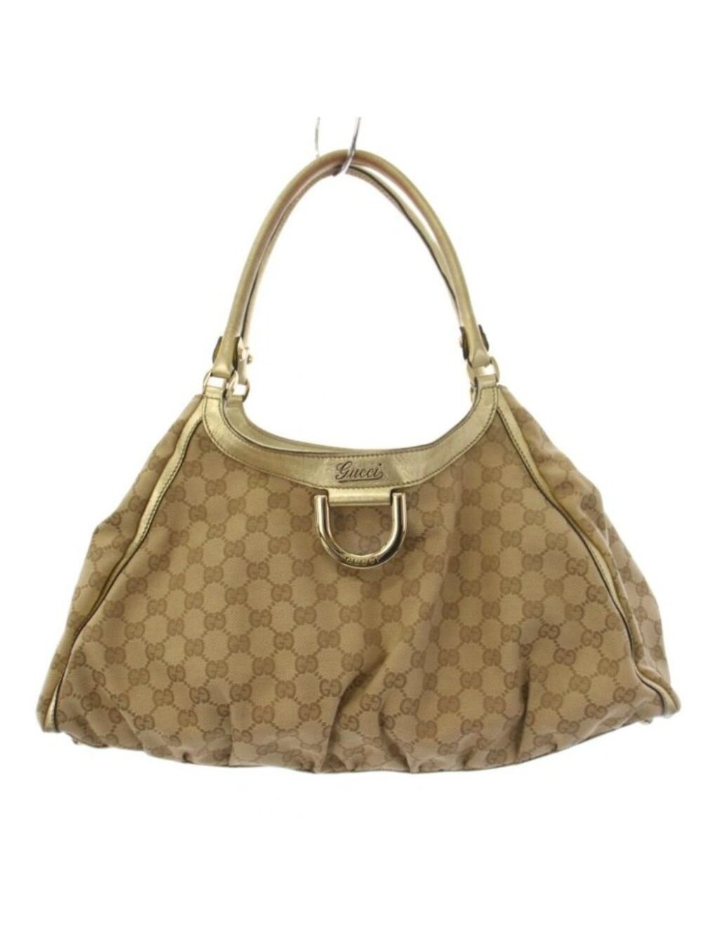 Gucci GG Canvas Tote Bag Beige